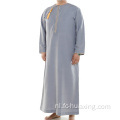 Nieuw aankomende polyester Omani -stijl islamitische kleding